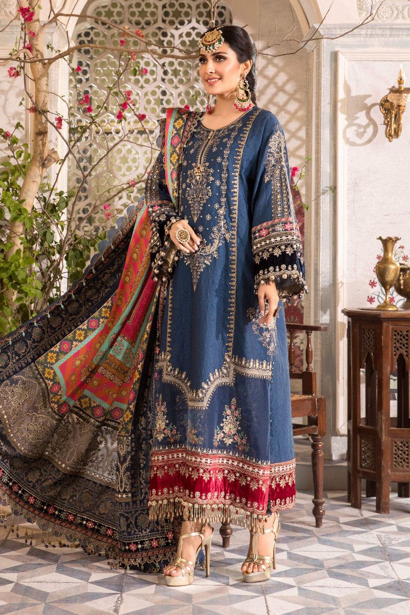 Maria B Chiffon β Luxury Embellished Suit