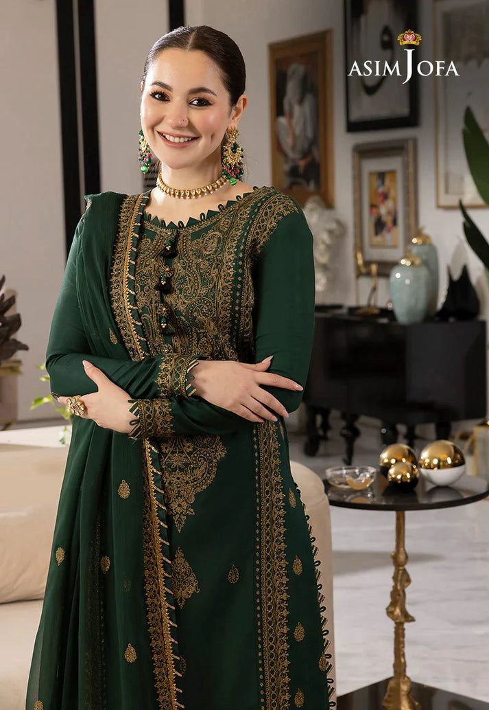 Asim Jofa 490 | Luxury Dhanak Winter Collection 2025