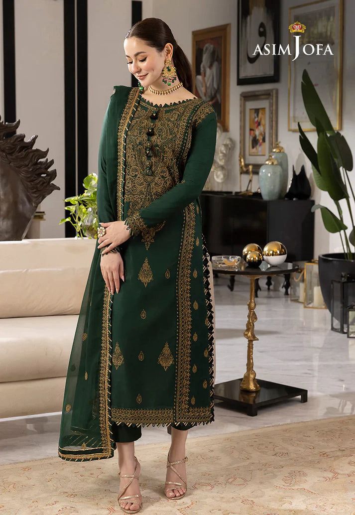 Asim Jofa 490 | Luxury Dhanak Winter Collection 2025