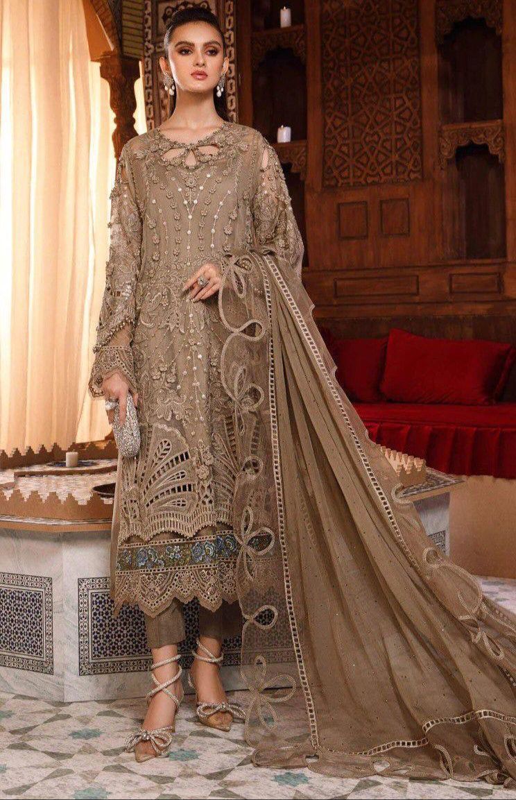 Maria B Festive Collection 2023 | Luxury Organza Embroidered 3PC