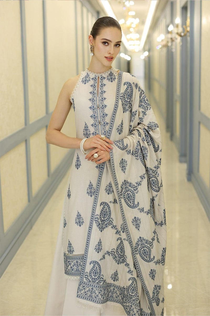 Bareeze Winter Collection 2025/26 | Premium Air-Jet Dhanak 3PC Suit
