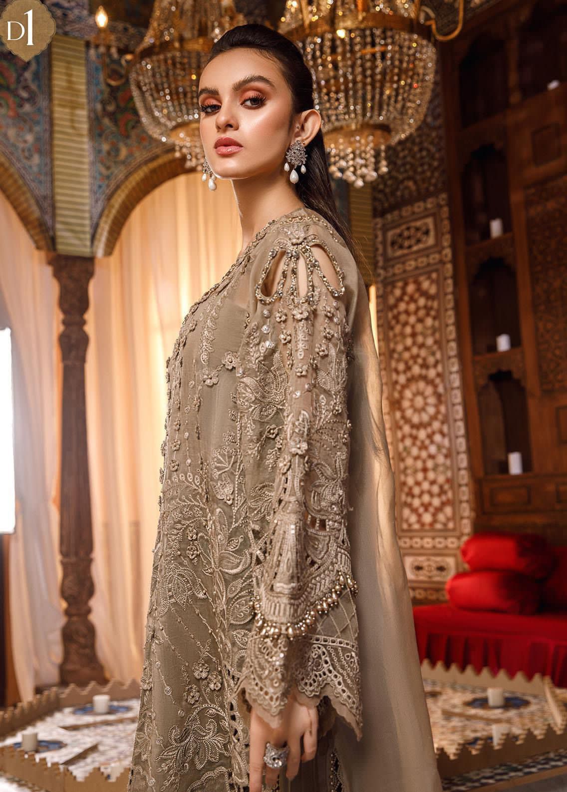 Maria B Festive Collection 2023 | Luxury Organza Embroidered 3PC