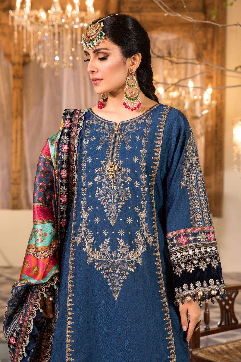 Maria B Chiffon – Luxury Embellished Suit