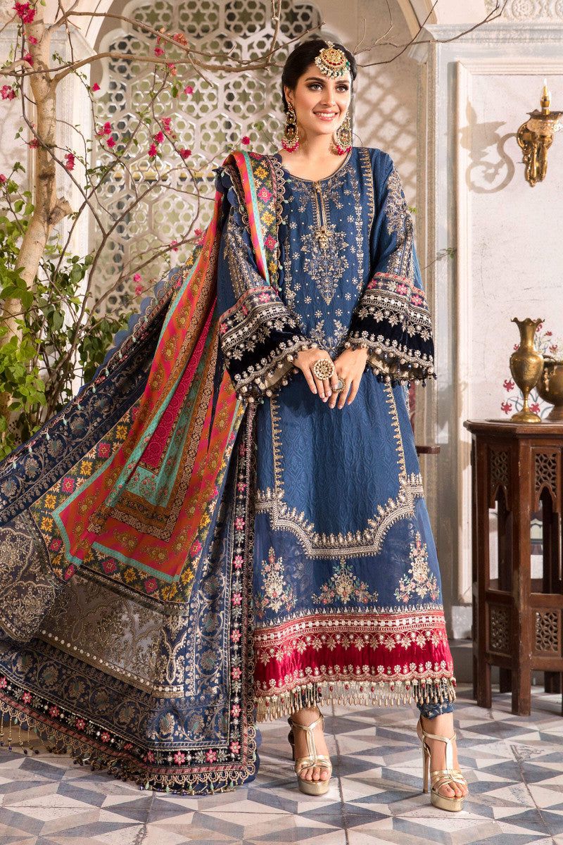 Maria B Chiffon – Luxury Embellished Suit