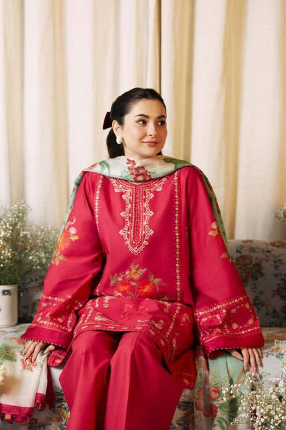 Lawn Hit Code – Embroidered Airjet Suit
