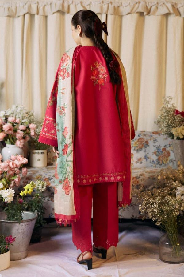 Lawn Hit Code – Embroidered Airjet Suit