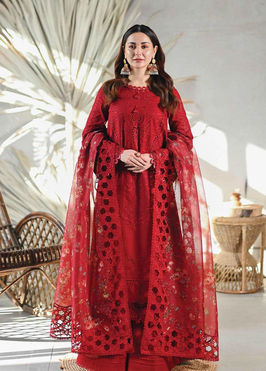 Qalamkar Luxury Lawn 3PC – 2023 Catalog | Original Inspired Design