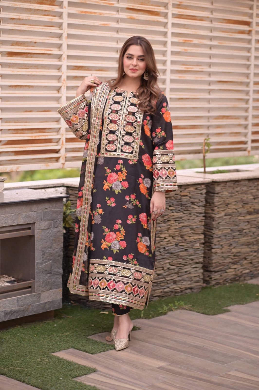 Aneelas Collection | Hit Code 2025 | Luxury Digital Silk 3PC