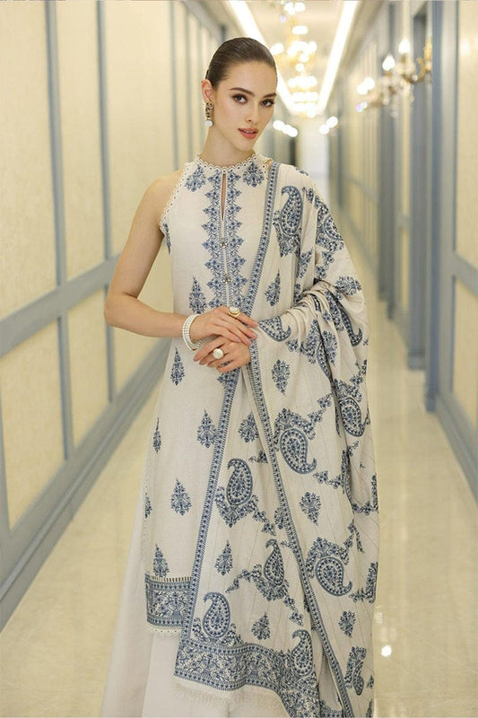 Bareeze Winter Collection 2025/26 | Premium Air-Jet Dhanak 3PC Suit