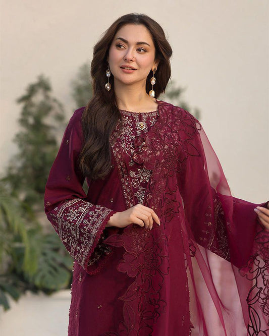 Rangreza 426 Lawn Airjet 3PC – Heavy Embroidery & Sequence Work
